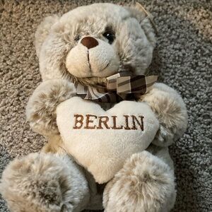 Small bear purchased in Berlin years ago.